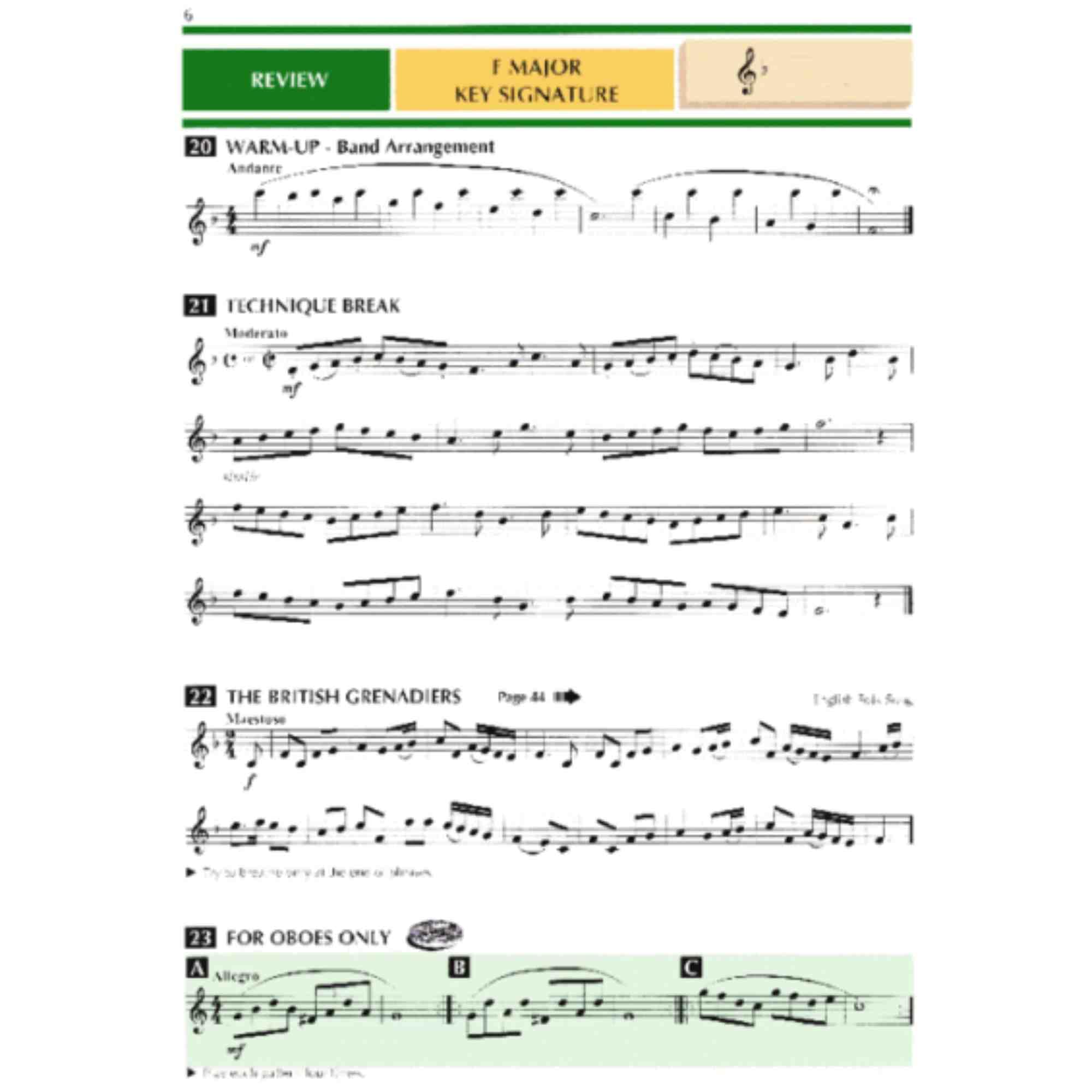 W23OB - Standard of Excellence Book 3 - Oboe - Image 2