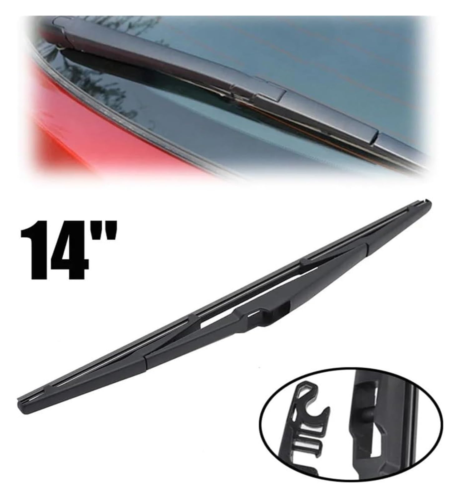 tergicristallo per Hyundai I40 Estate 2011-2019 Parabrezza Finestra Spazzole 26 "+16" + 14" Spazzole Auto Anteriore Spazzole Tergicristallo Posteriori Set