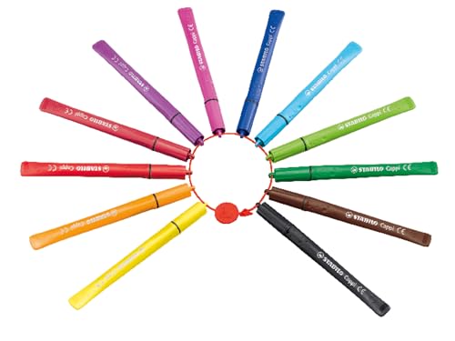 STABILO Cappi felt pen Medium Multicolour 18 pc(s) - 4