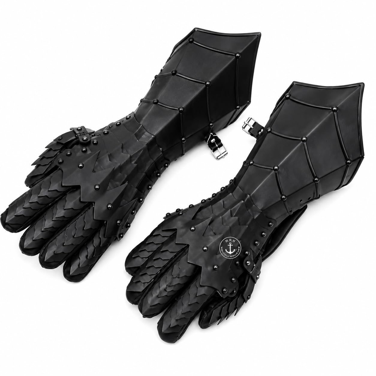 Medieval Nazgul Gloves Set | Black Nazgul Gauntlets Steel | Costume Gloves Gauntlets | Gauntlet Gloves Pair For Cosplay Costume For LARP, Cosplay, Renaissance Fairs, Halloween, historical reenactment