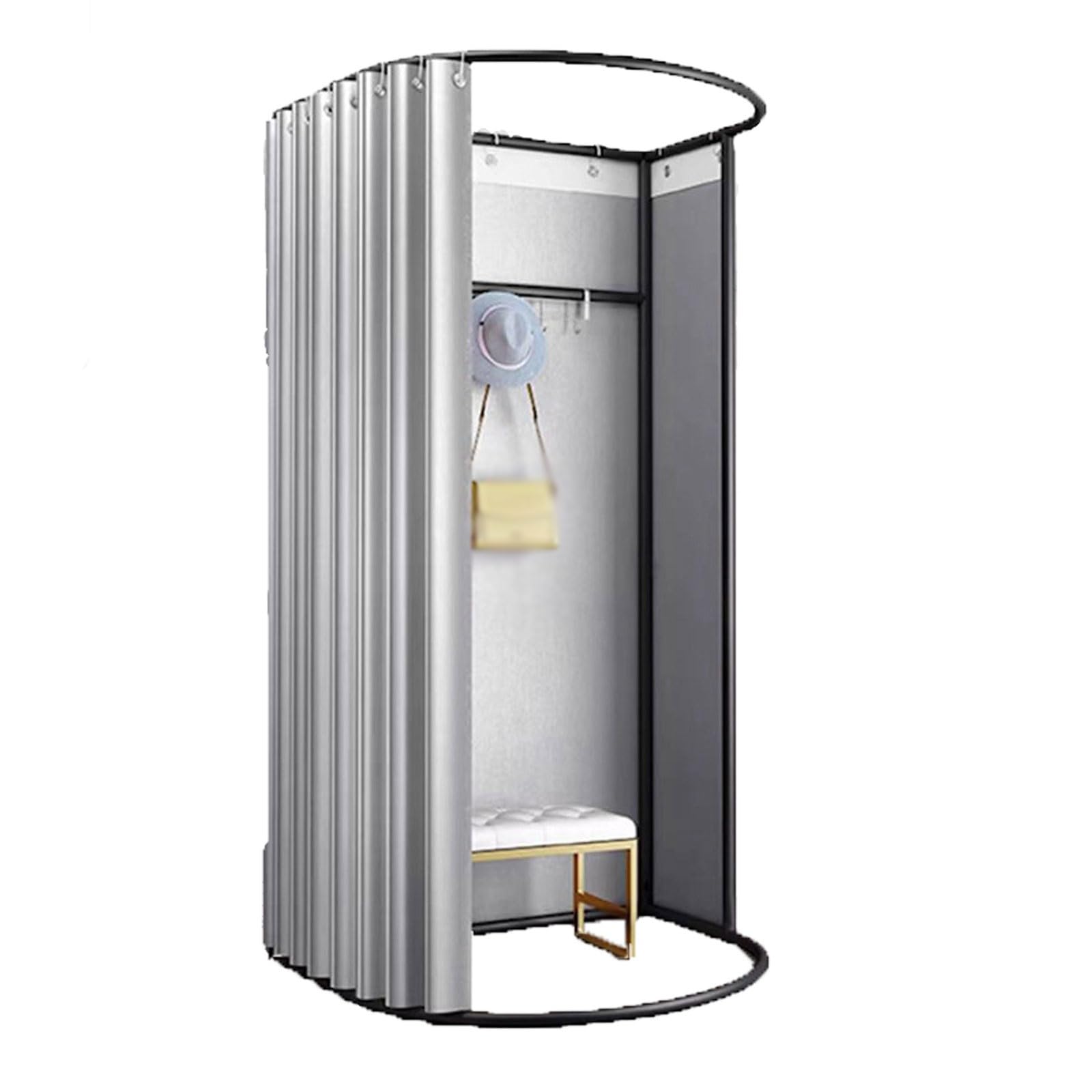 Cabines d'essayage au sol amovibles pour résoudre le manque de vestiaires en magasin