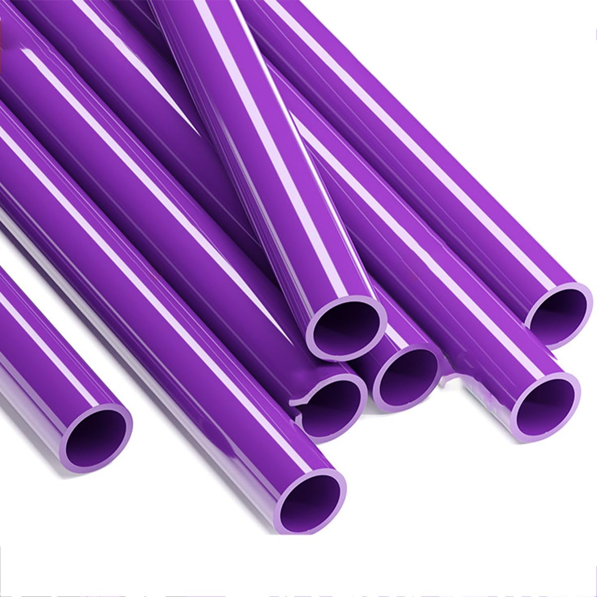 Okrągła rura z przezroczystego PVC do akwarium DIY
