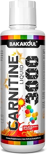Suplemento Líquido de L-Carnitina 3000 mg, con Suplementos Deportivos BCAA, Ayuda a Apoyar el Aumento de Energía, Apoyo Muscular, Fórmula Eficiente
