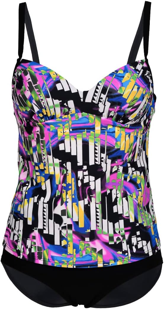 ARENA Women's Bodylift Carolina Tummy Control Tankini Two-Piece Shaping Swimsuit