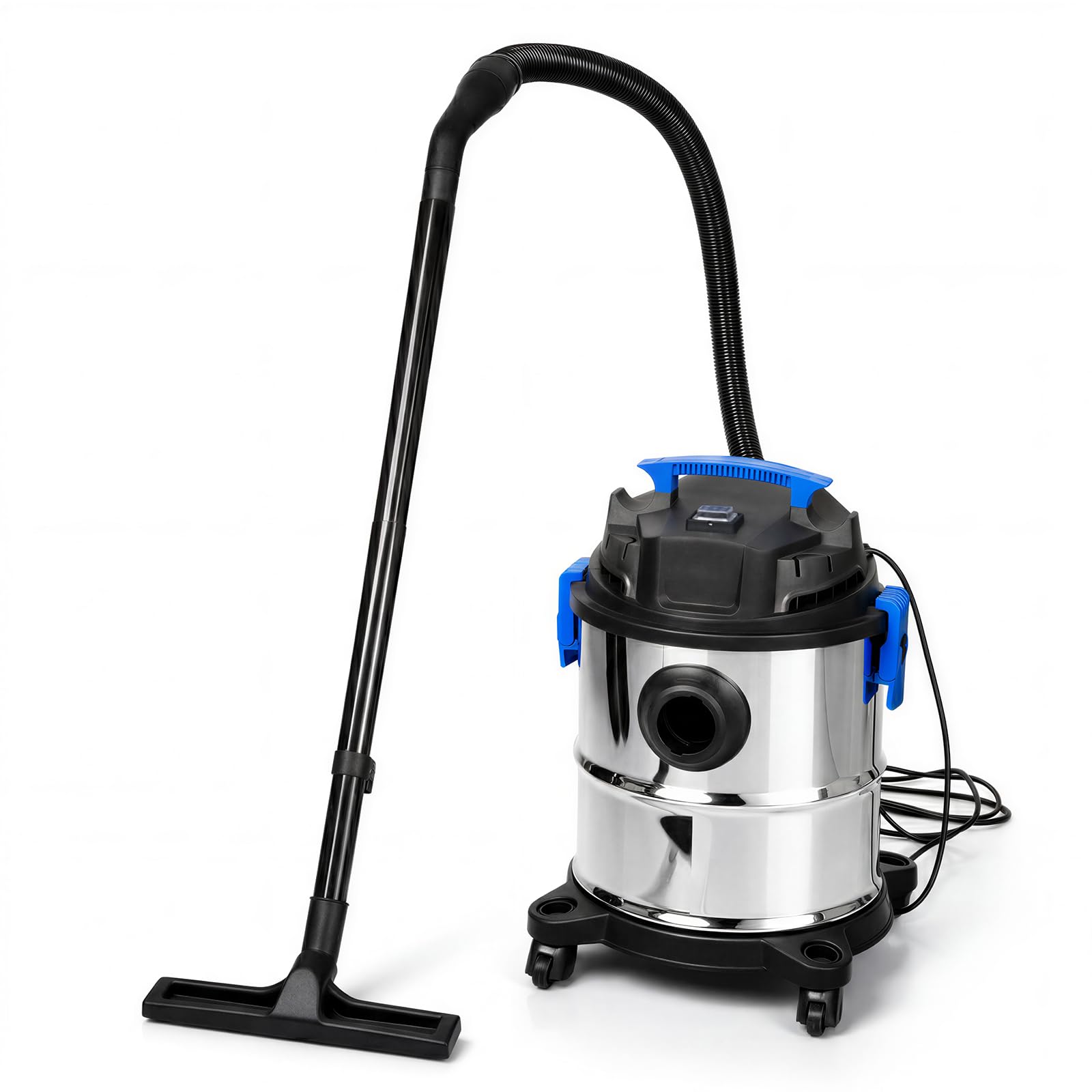 Spector Wet and Dry Vacuum Cleaner with Blower, 20L Stainless Steel Tank, HEPA Filter with Anti-Dust Shaking, Waterproof Switch, for Home, Garage, Car, Workshop