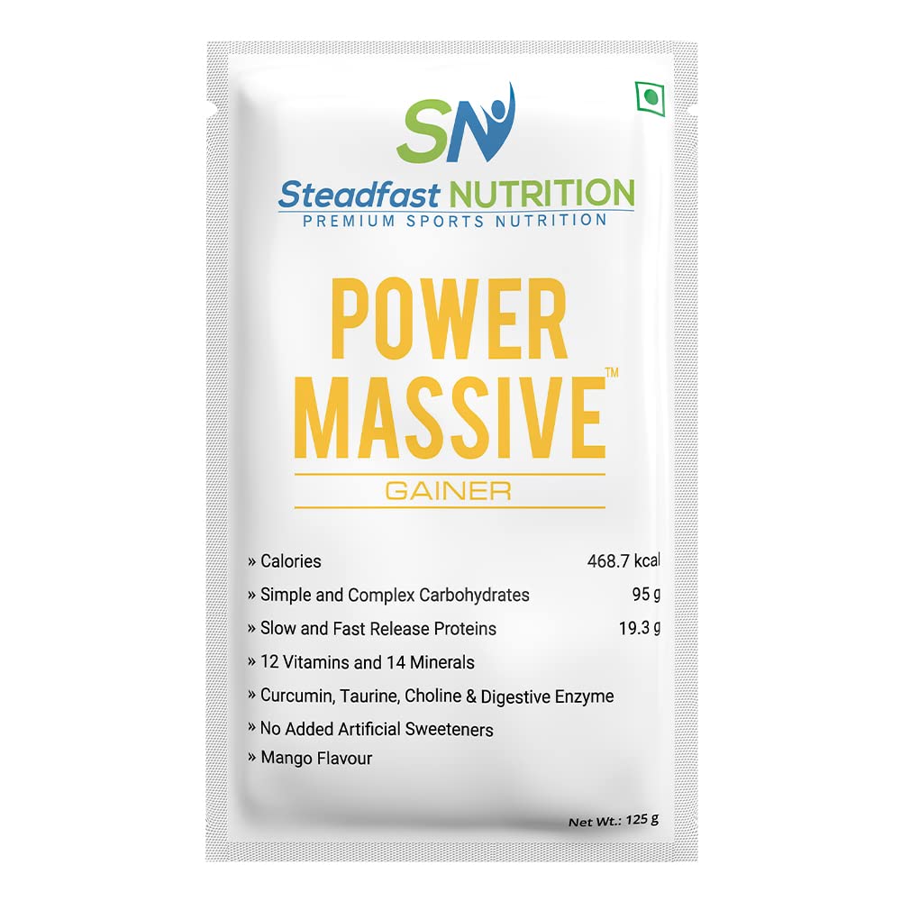 Buy Steadfast tion Power Massive Mass Gainer for Men Protein Powder