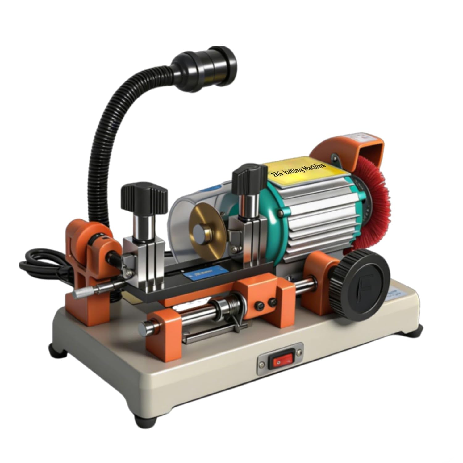 Cutting Machine Duplicator,Metal Cutting Equipment, Manual-Feed Hardware Processing Tool for Commercial Use 110V