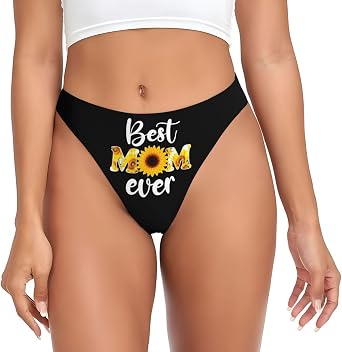 Chocolate Chip Cookies Womens Seamless G-String Bikini Pantie Thongs Underwear Low Rise Panties