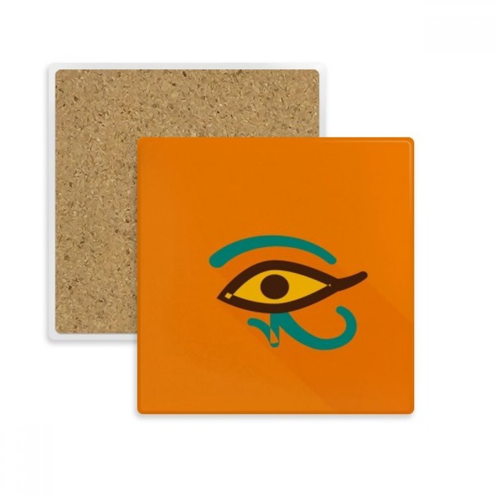 Idée cadeau originale avec ce dessous de verre égypte ancienne en pierre coloré