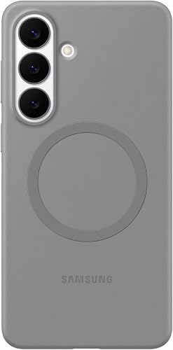 Samsung Galaxy S26+ Silicone Magnet Case, Grey - 1