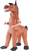 Vista 2 de Morph Disfraz inflable de caballo para adulto, disfraz de caballo inflable, disfraz de caballo inflable, disfraz de caballo de Halloween para adultos