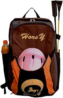 Professional Horse Riding Boot Bag Helmet Bag Parent-Child Equestrian Horse Riding Backpack with Hat compartment
