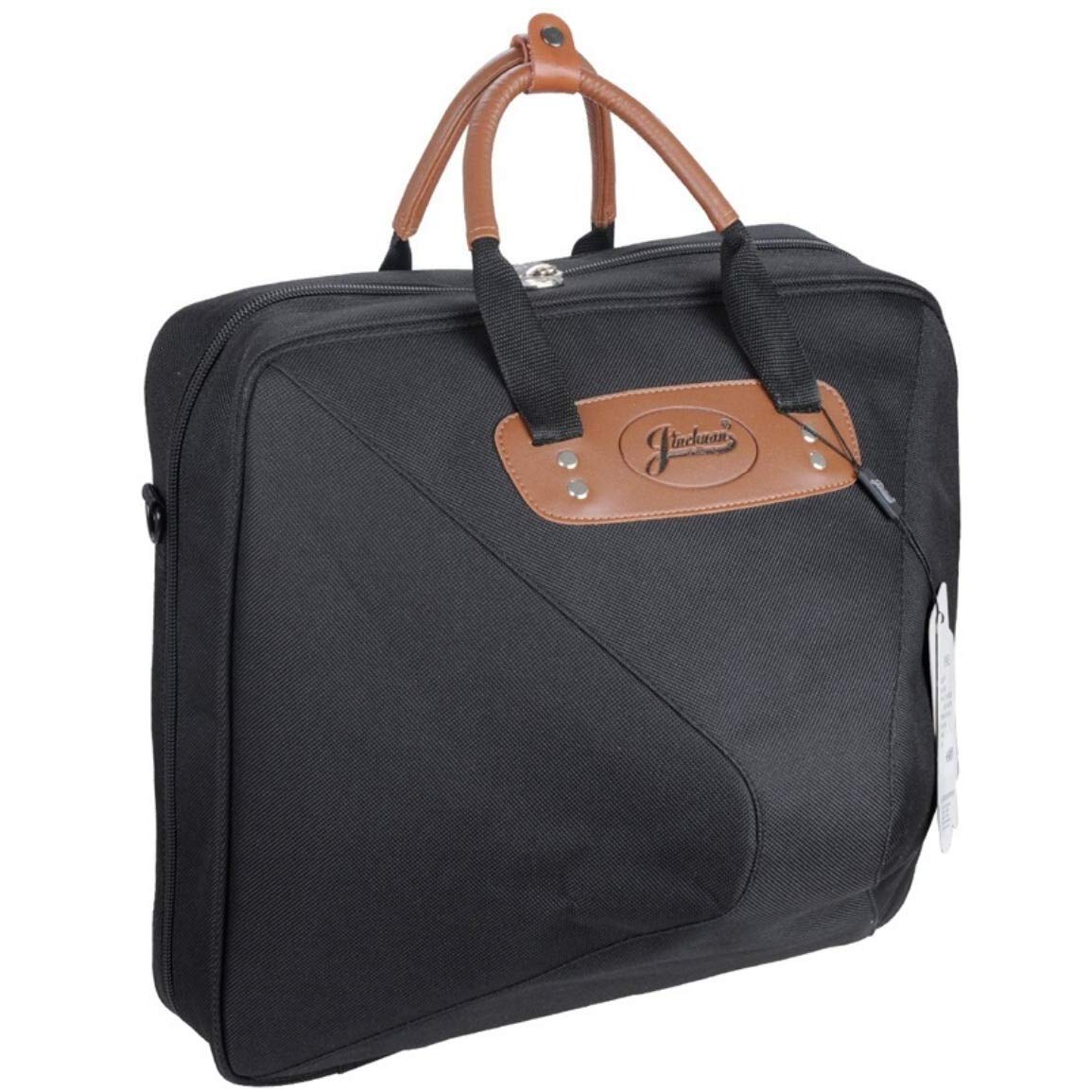 JC Thick Oxford Cloth Waterproof Splash French Horn Bag Divided Body Horn Case Integrated Style French Horn Box Cover Backpack/Portable Horn Bag Brass Instrument Case (Split Type Black Horn Bag)