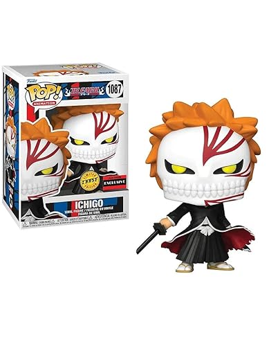 Funko Pop Bundle Bleach Ichigo Bankai Tensa Zangetsu Vinyl Figure Common + Chase (AAA Anime Exclusive)