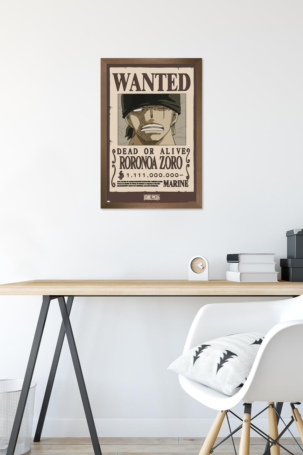 Amazon.com: One Piece - Roronoa Zoro Wanted Poster Wall Poster