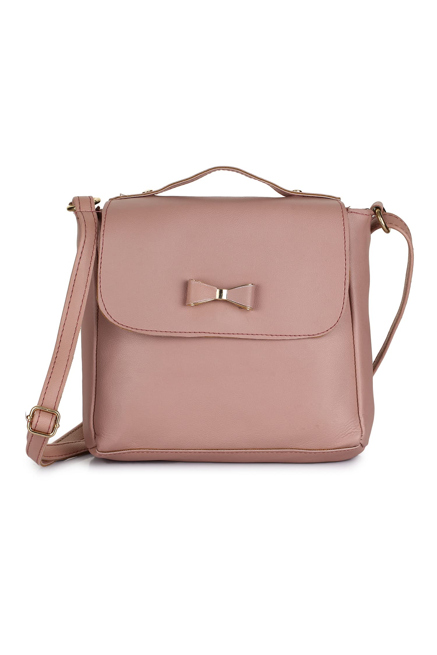 Vogue Street PU Sling Bag For Girls/Women - Brown (B07QDZJL4C) Amazon Price History, Amazon Price Tracker