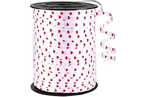 Red Heart Ribbon - 500 Yards