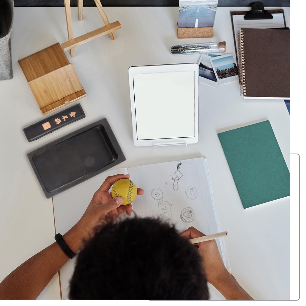 STOBOK 4sätze Kalligraphie Tintenstein Rechteckige Inkslab Für Zeichnen Und Schreiben Originalstein Tinte Leicht Und Tragbar Langlebig Und Praktisch Für Kreative Anwendungen