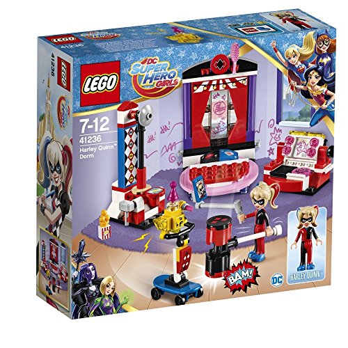 LEGO 41236 DC Super Hero Girls, Il Dormitorio di Harley Quinn