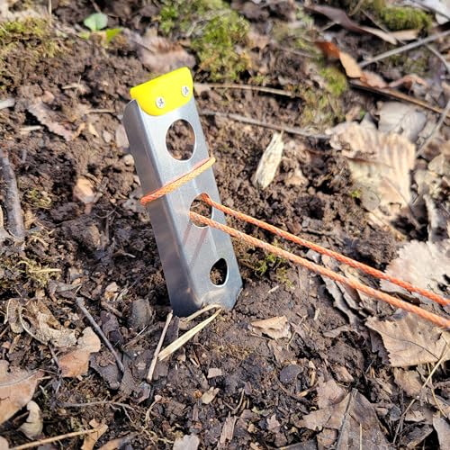 Image of Ultralight Backpacking Trowel, 0.48 oz (13.5g) Yellow