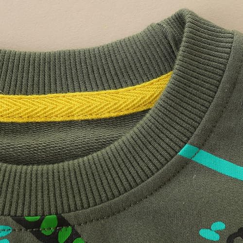 Boys Sweatshirts Long Sleeve Sweatshirts T-shirts Crew Neck Cotton Casual Sweatshirts Cartoon Tops for Boys-783