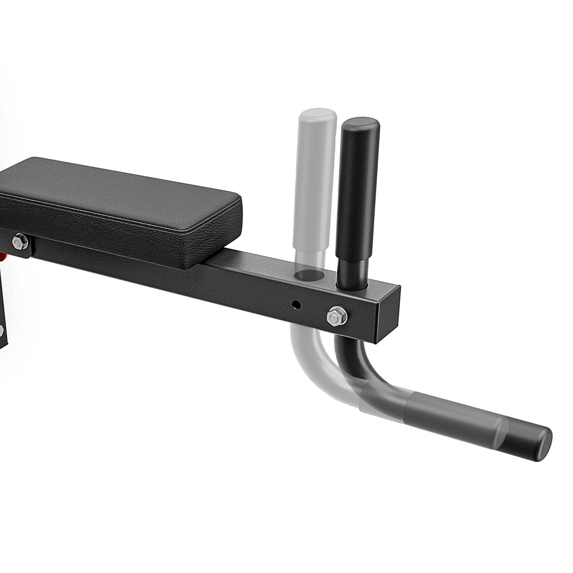 Marbo Sport - Stazione di Immersione MH-D101 2.0 – con braccioli ergonomici e Maniglia Regolabile – Attrezzi Palestra casa Multifunzione per Allenamento Fitness Completo a casa