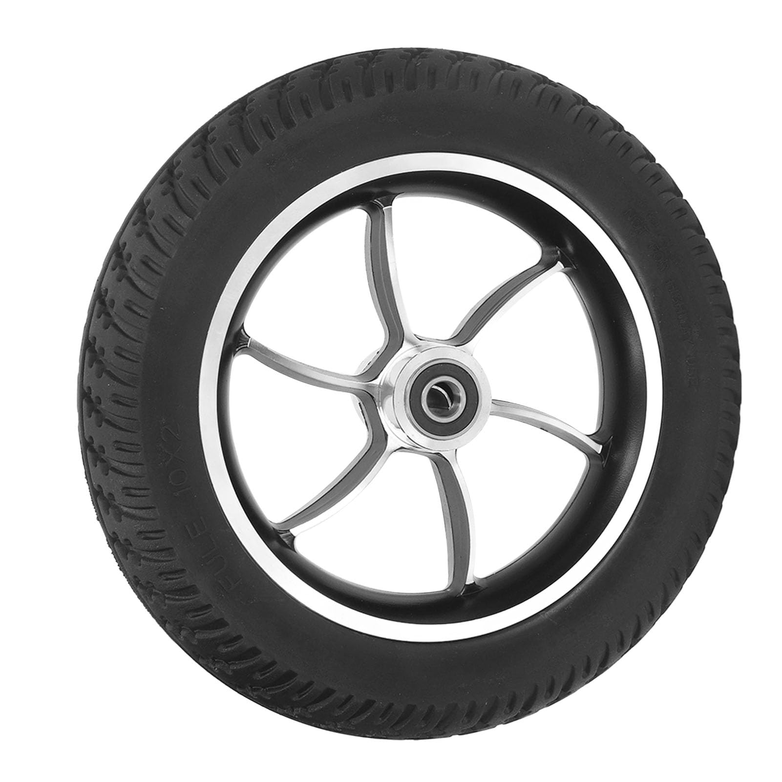 Koło Wózka Inwalidzkiego, 10-calowa Opona z PU z wytrzymałą piastą ze Stopu Aluminium, do Wózka Spacerowego Rollator Walker