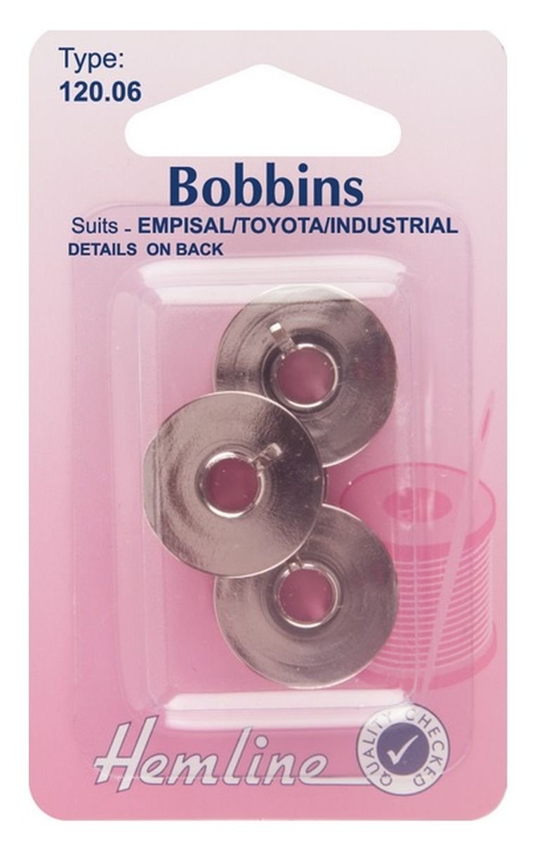 Empisal Toyota Bernette Industrial Free Arm Straight Stitch Type Bobbins 120.06