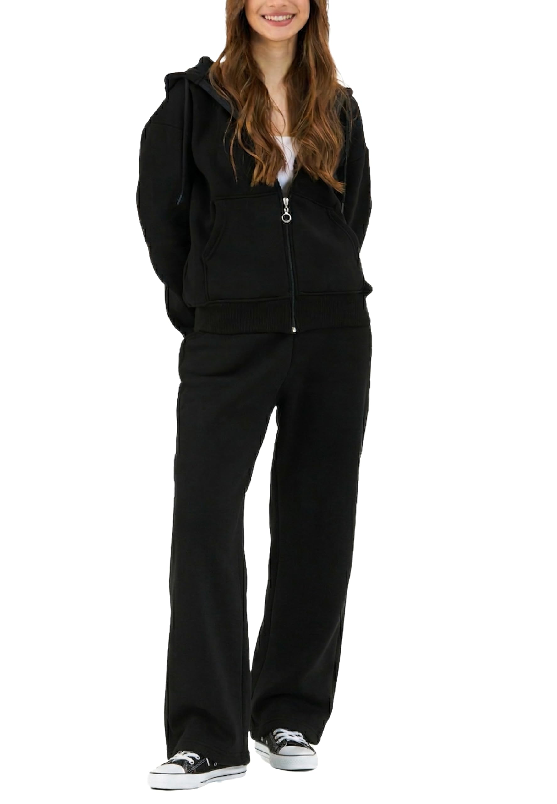 Redbridge Jogginganzug Zweiteiliges Sweat Set mit Zip Hoodie und Hose Bequemer Trainingsanzug für Freizeit Sport und Loungewear