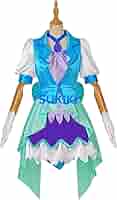 新品 キュアフォンテーヌ ヒーリングっどプリキュアコスプレ衣装コスチューム Amazon.co.jp: Opmch_cos ヒーリングっど・プリキュア キュア