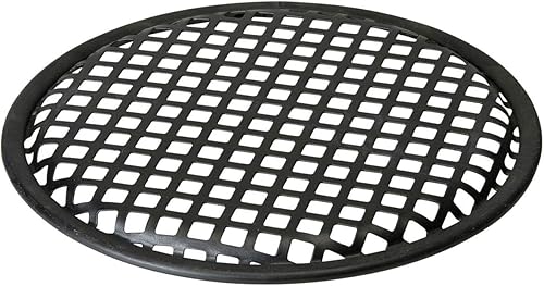 Miniatura 3 de 4 pares de parrillas de gofres de metal para subwoofer de 10 pulgadas, protector universal para cubierta de altavoz