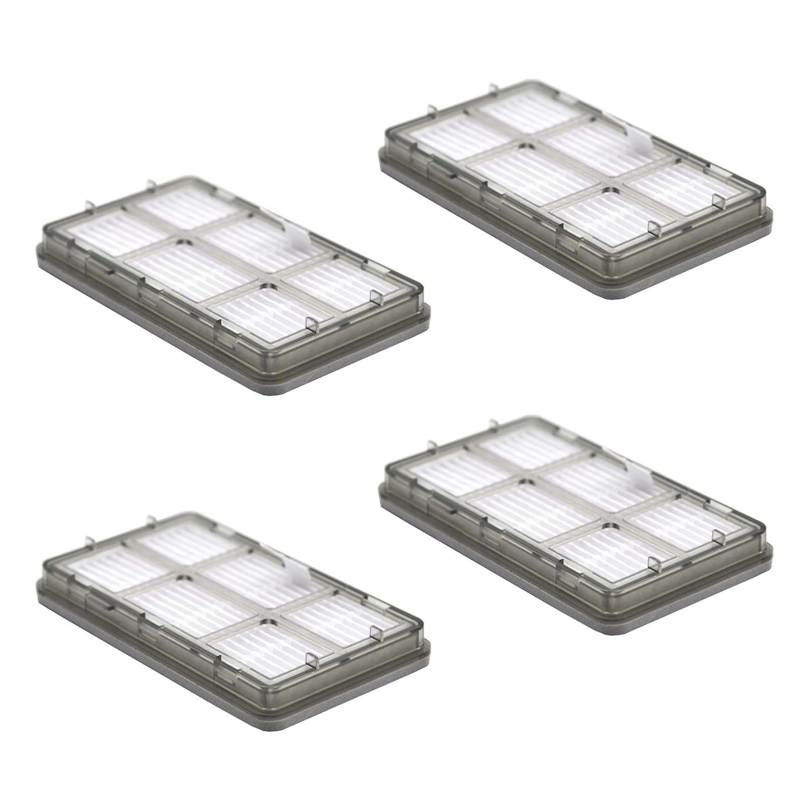 Xjdzineq 4PCS High Suction Maintenance Vacuum for Robot Vacuum Cleaners Sweeper Replacement Dustproof Accessories High Efficiency HEPAs Filter