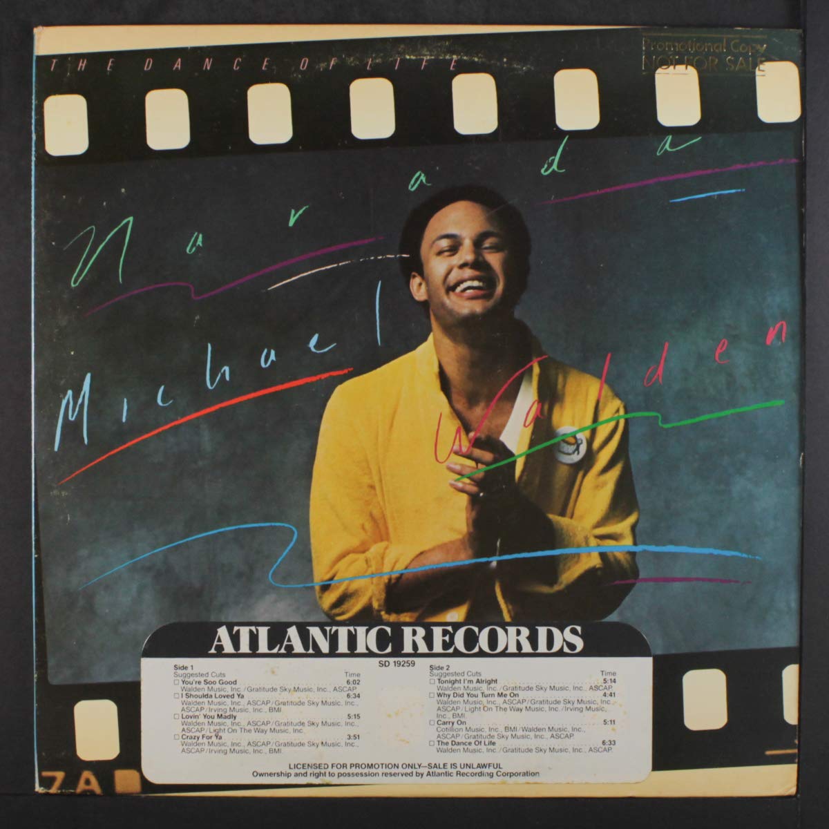 NARADA MICHAEL WALDEN - the dance of life LP - Amazon.com Music