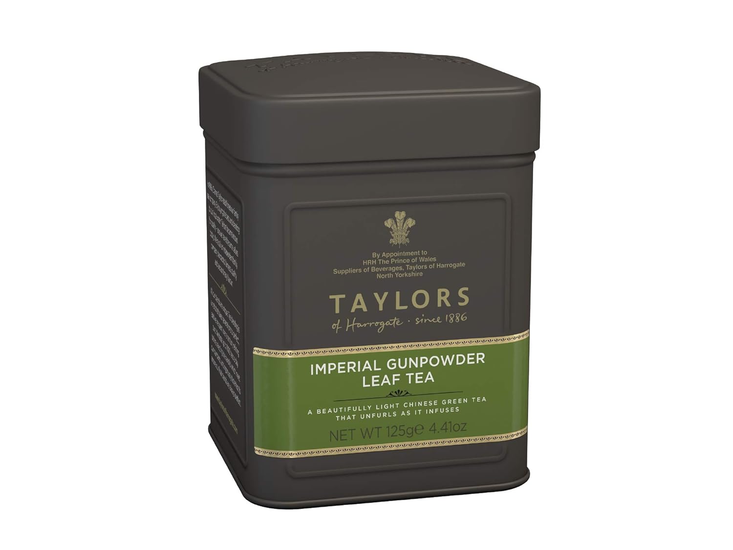 Taylors of Harrogate Imperial Gunpowder Green Tea Loose Leaf, 4.41 Ounce Tin (Pack of 2)