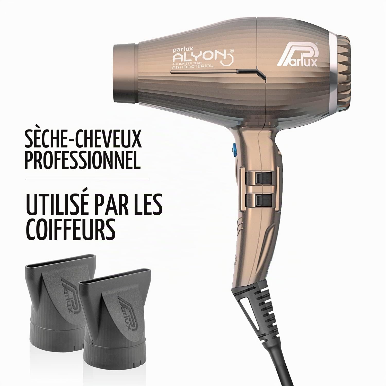 PARLUX Hair Dryer Alyon Bronze pour adultes, idéal pour utilisation pratique, format pratique