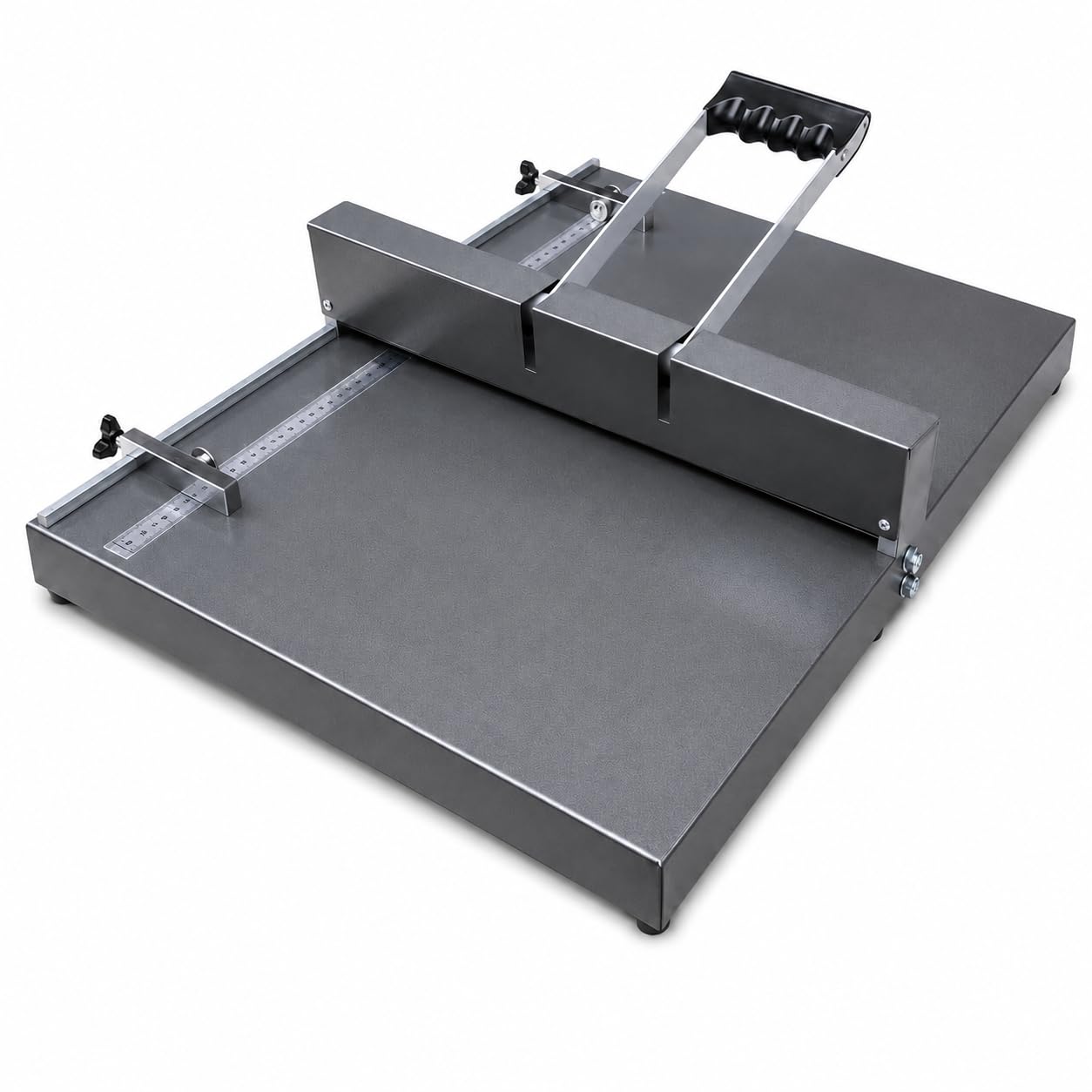 Strumento manuale per carta Creaser A4 A3 con guida magnetica | Corpo interamente in metallo, lama in acciaio, funzionamento con manico, adatto per inviti, menù, carta fotografica e