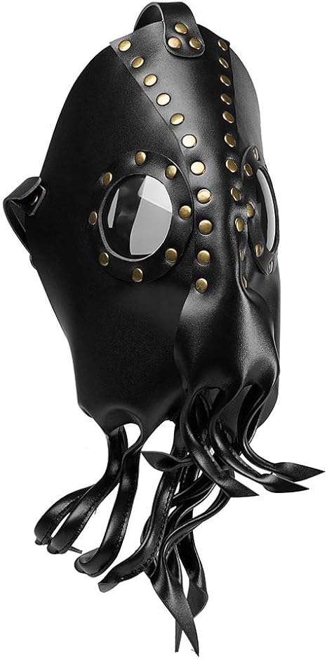 Amazon Co Jp ハロウィーンスチームパンクマスク パーティーカーニバル仮面舞踏会衣装コスプレ小道具のレトロなタコ悪魔マスク ホビー