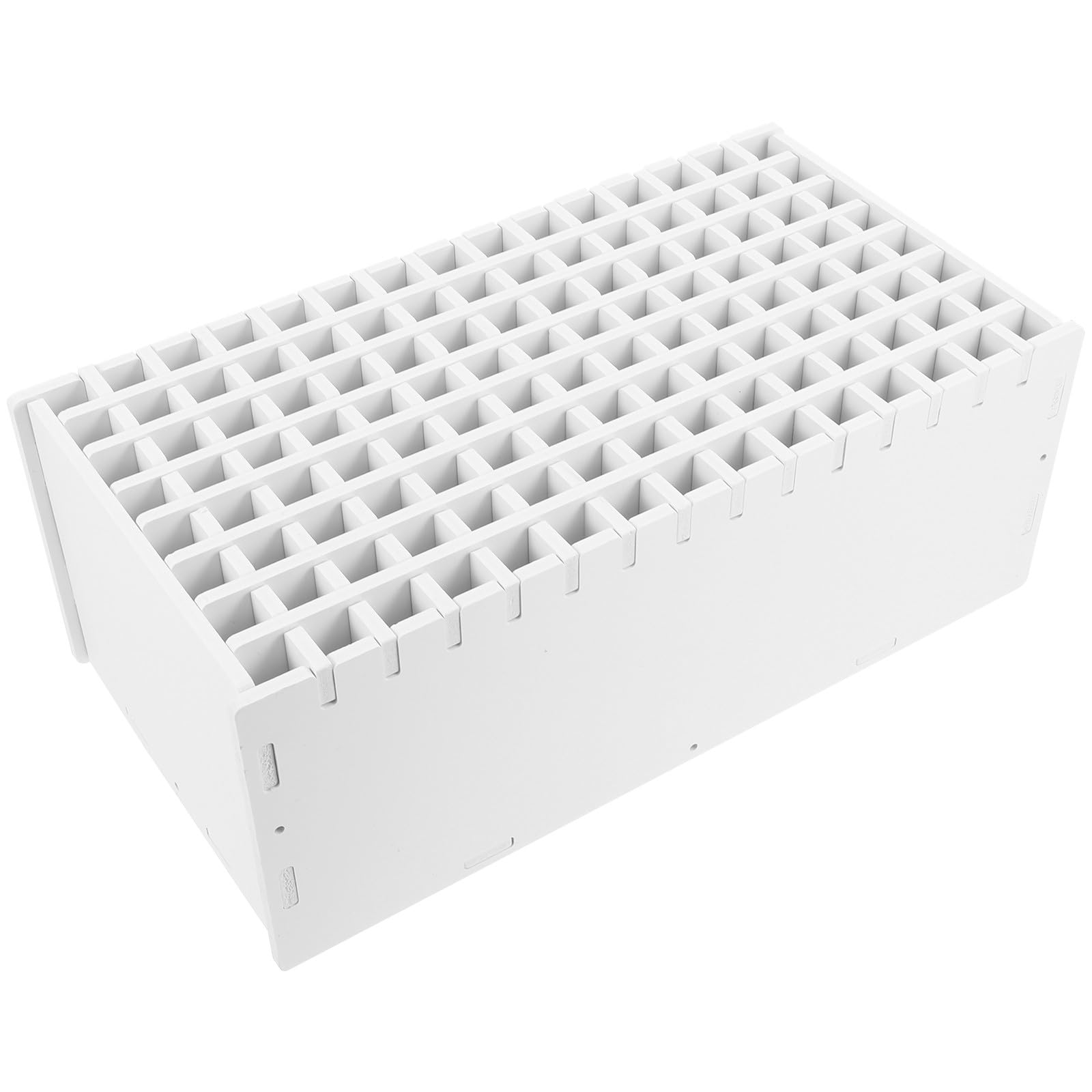 Portapenne da Scrivania Multifunzionale 120 Scomparti Trasparenti Organizer per Cancelleria e Portaoggetti per Ufficio Aula Design e Salvaspazio