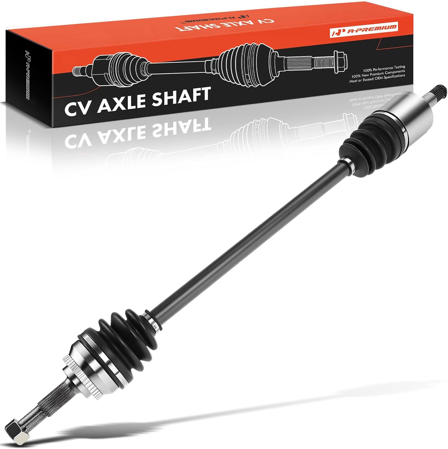 A-Premium CV Axle Shaft Assembly - Compatible with Nissan Sentra 1991-1999, 200SX 1995-1998, NX 1991-1993, Lucino 1998-2000, Tsuru 1991-1994, 1.6L - Front Right Passenger Side