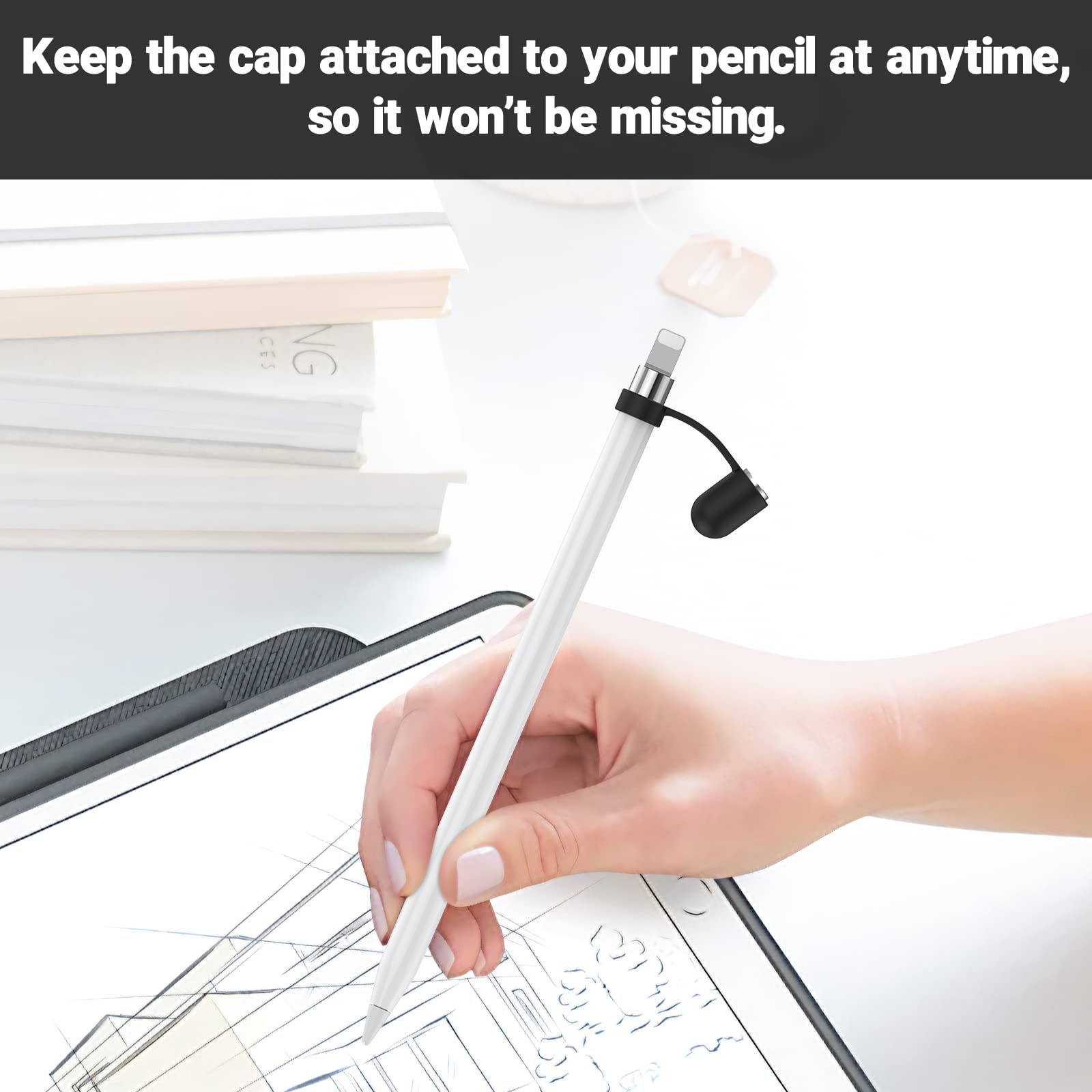 Amazon.com: Apple Pencil Cap 1st Generation Magnetic iPencil