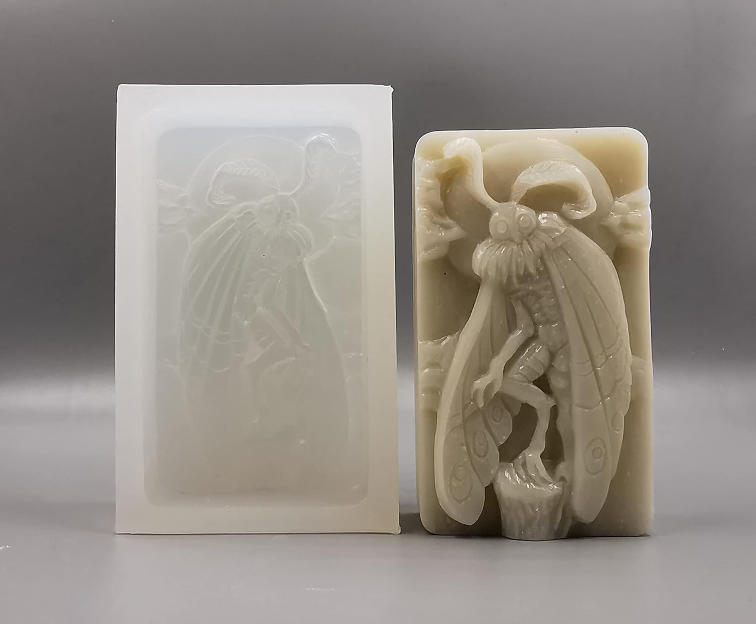 Mothman Silicone Mold for SOAP Making Wax Resin Plaster Birdman