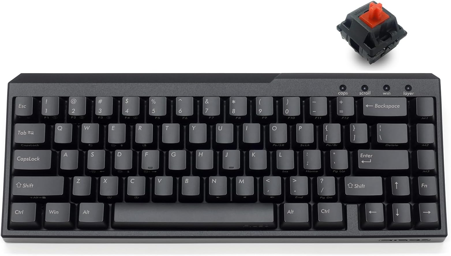 Majestouch Xacro M3A 65% Mechanical Keyboard (Cherry MX Red)