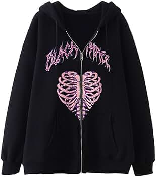 トップス fiction tokyo Heart Zip-up Hoodie Black】ハートジップアップフーディー /Heart Zip-up Hoodie | FI