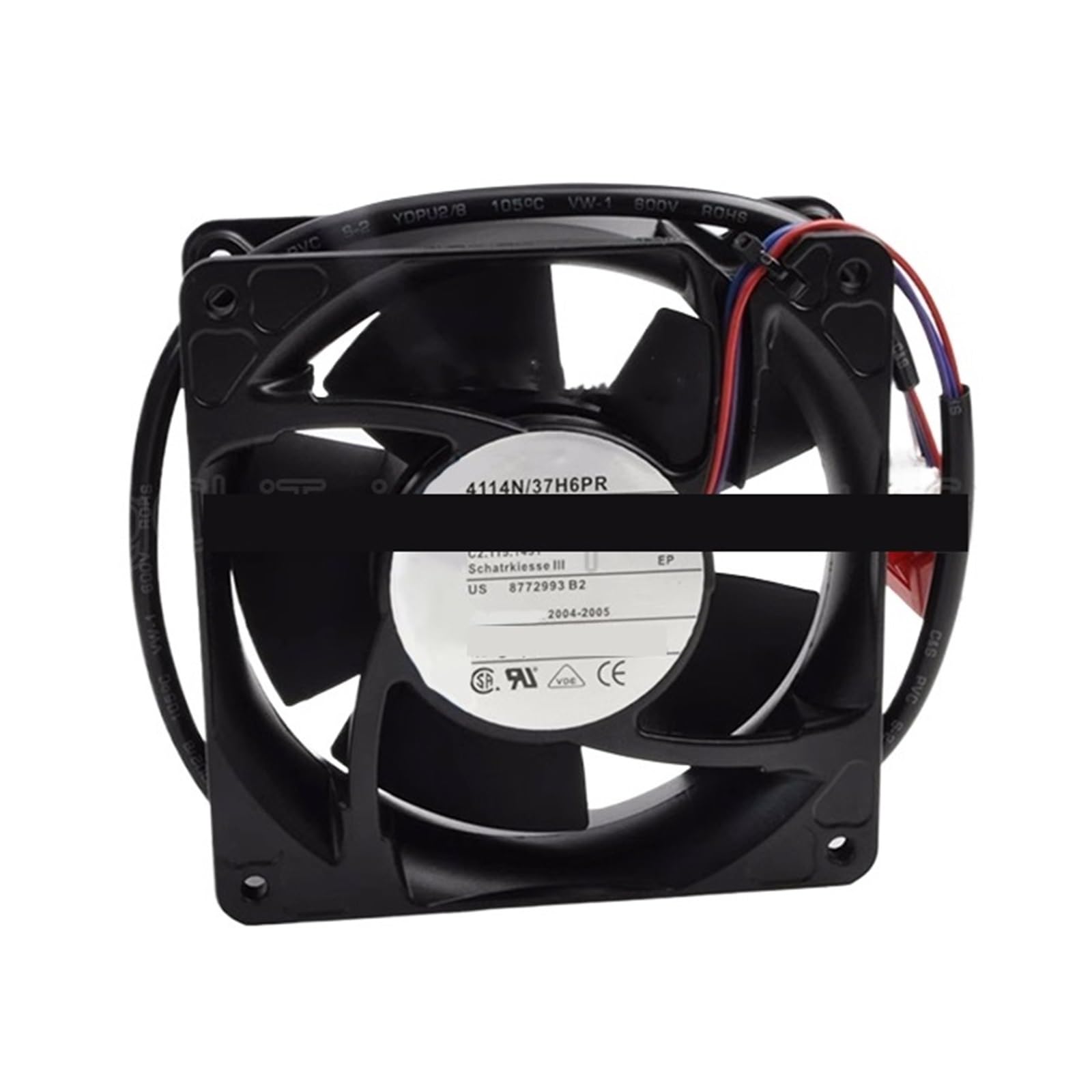 QNEZIQTMH 4114N/37H6PR 24V 2.58A 62W Fan with Speed Control Function