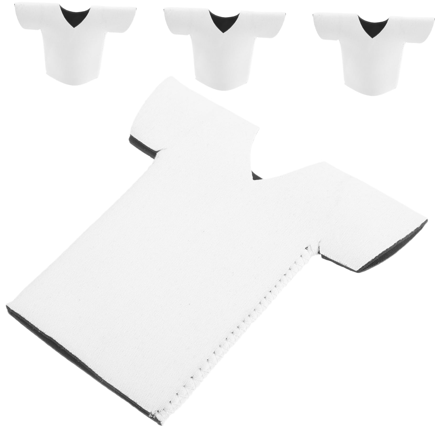 ULTECHNOVO 16 Piezas Protector de Botellas Funda Camiseta de Neopreno Doble Cara para Manualidades Aislante Térmico para Picnic y Playa