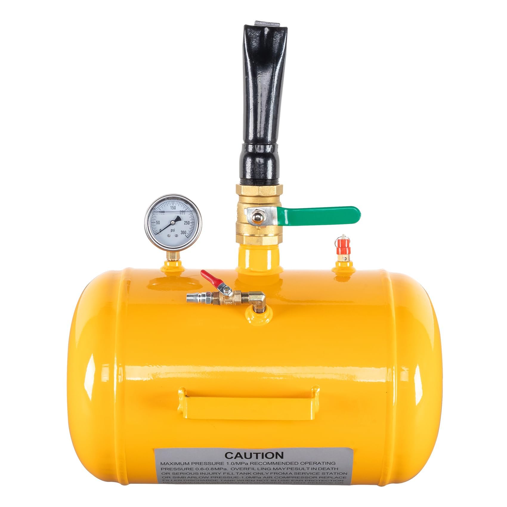 Parts-Diyer Compact Bead Seater 10 Gallon High Air Tire Inflator Blaster for Truck Tractor, Yellow