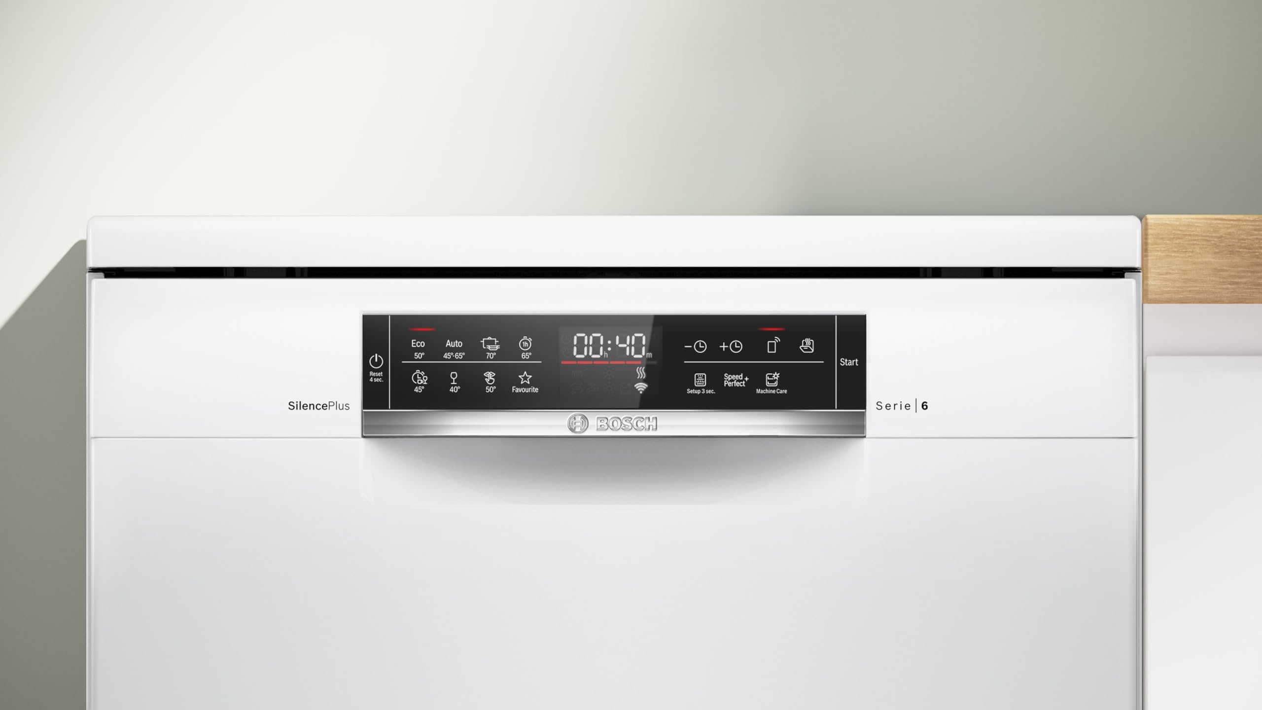 Bosch SMS6EDW00E- Série 6- Lave-vaisselle pose-libre - 60cm- 13 couverts- Silence Plus 42 db- Home Connect
