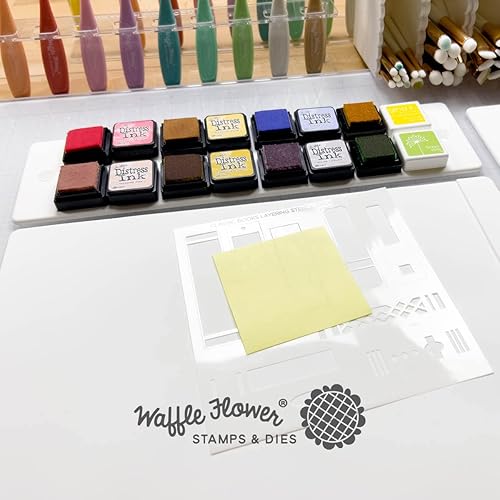 Miniatura 5 de Waffle Flower Mini soporte para almohadilla de tinta