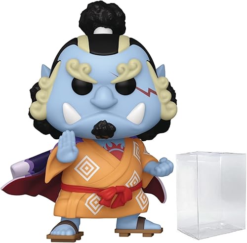 Miniatura 1 de POP One Piece Jinbe - Figura de vinilo de edición limitada de Chase Funko (paquete con funda protectora de caja compatible), multicolor, 3.75