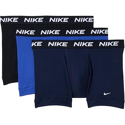 Nike All Day Cotton Stretch with Fly Trunk 3-Pack obsidian/game royal/black